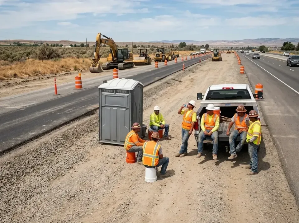 highway-road-construction-crew-007 — frequently asked questions, Porta Potty and Restroom Rentals in Laurel, MS